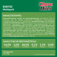 INABA Churu Bites kuracia maškrta pre psov, bezobilná, bez cukru, mäkké kúsky pre malé a staršie psy, 192 g (1 balenie) 7
