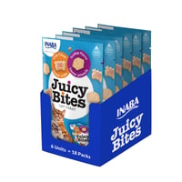 Recompensă pentru pisici INABA Juicy Bites cu aromă de pui și crab – 6 x 33,9 g 1