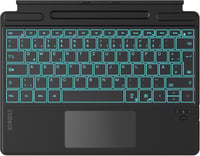 Inateck Surface Pro 9 Billentyűzet QWERTZ Touchpad-dal és 7 Színű Háttérvilágítással 1