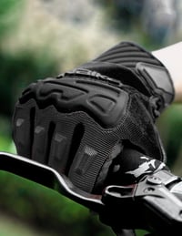 INBIKE MTB kerékpárkesztyű teljes védelemmel, TPR ujjpárnákkal és SCR párnázattal 7