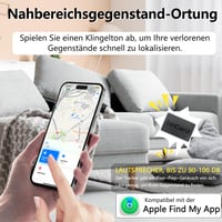 Card de urmărire ultra-subțire pentru portofel InCard – Tracker Bluetooth compatibil cu iOS și Android, rezistent la apă IP68 5