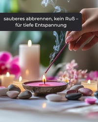 Incensera 100 darabos füstölő pálca szett - Szantálfa, Levendula, Tömjén, Mirra, Zsálya - Meditáció, Jóga, Relaxáció 6