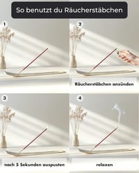 Incensera 100 darabos füstölő pálca szett - Szantálfa, Levendula, Tömjén, Mirra, Zsálya - Meditáció, Jóga, Relaxáció 7
