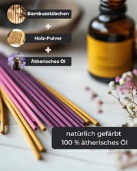 Incensera 100 darabos füstölő pálca szett - Szantálfa, Levendula, Tömjén, Mirra, Zsálya - Meditáció, Jóga, Relaxáció 4