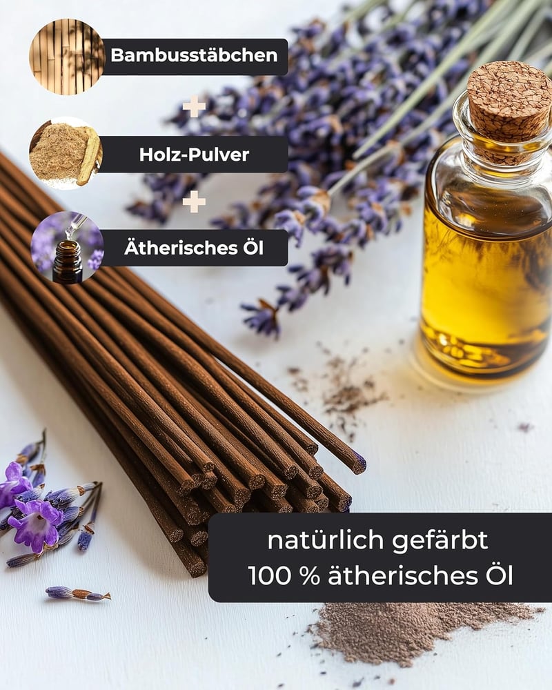 Incensera Levendula Füstölő Pálcika 100db - Természetes Aromaterápia Meditációhoz és Relaxációhoz