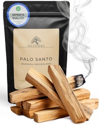 Incensera Palo Santo füstölő pálca 8 db természetes aromaterápia otthonhoz 1