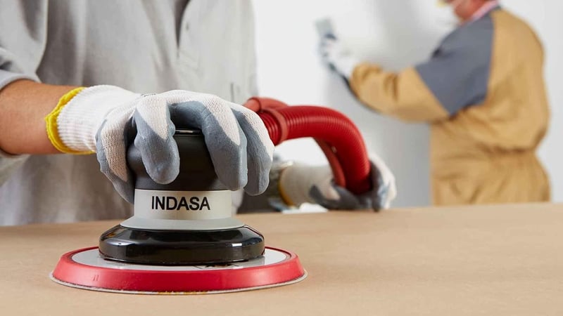INDASA RHYNOGRIP PLUS LINE 185mm Velcro Csiszolókorong P400 50db
