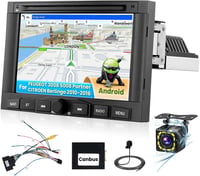 Inefala 7" Android 15 Autórádió Peugeot 3008 5008 Partner Citroen Berlingo 2010-2016 GPS WiFi BT 1