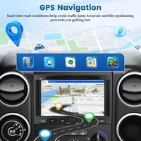 Inefala 7" Android 15 Autórádió Peugeot 3008 5008 Partner Citroen Berlingo 2010-2016 GPS WiFi BT 4