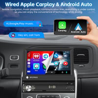 Inefala 7" Android Autórádió Kijelzővel, Wireless CarPlay, GPS és Tolatókamera 3
