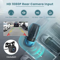 Inefala 7" Wireless CarPlay Android Autórádió Renault Dacia Logan Sandero 2011-2017 7