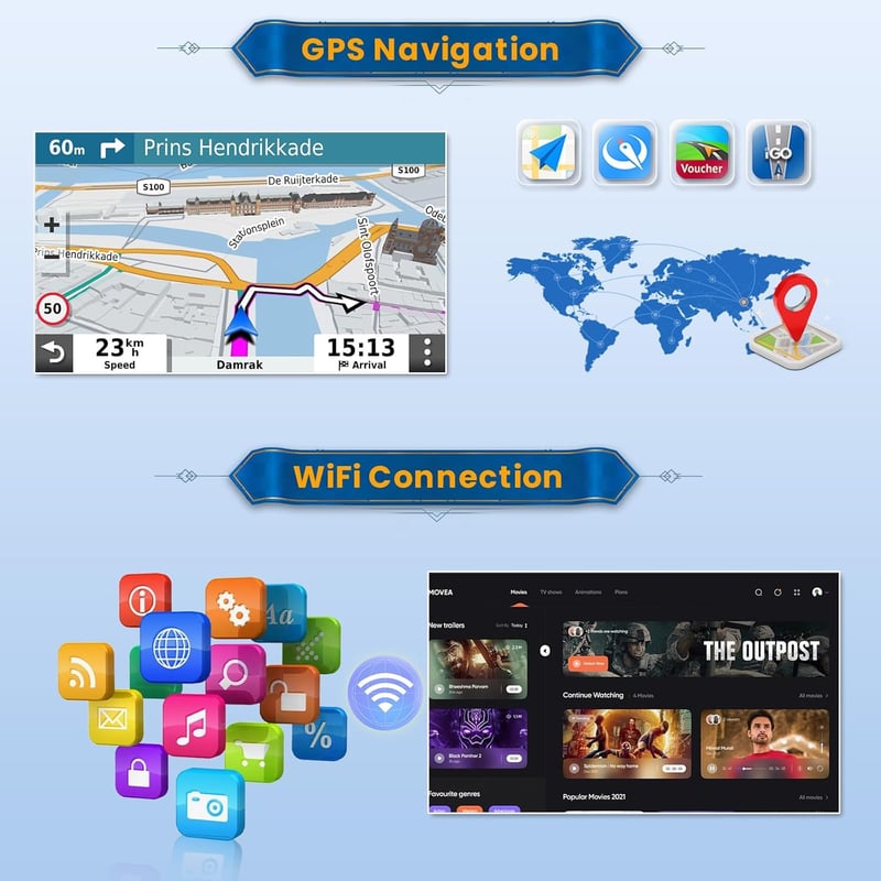 Inefala 9" Android 15 Autórádió Mazda 6 Atenza 2007-2012 CarPlay GPS Bluetooth