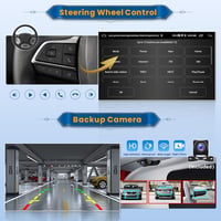 Inefala 9" Android 15 CarPlay Autórádió BMW 1-es E81-E88 2008-2012 GPS WiFi 6