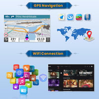 Inefala 9" Android 15 CarPlay Autórádió BMW 1-es E81-E88 2008-2012 GPS WiFi 5