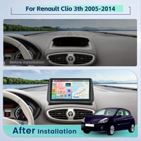 Inefala 9" Android Autórádió Renault Clio 3 2005-2014 GPS Carplay 2