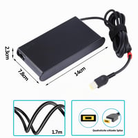 Ineffbb 170W 20V 8,5A Nabíjačka na notebook pre Lenovo Legion 14 15 17 Y520 Y530 Y540 Y700 Y720 Y730 R720 Y7000 Y900 Y910 Y920 ThinkPad P50 P51 P70 P71 W540 W541 T540P ADL170NLC3A 2