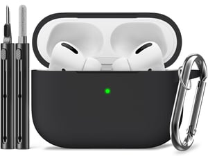 Inesore zaštitna maskica kompatibilna s AirPods Pro 1. i 2. generacijom - Crna