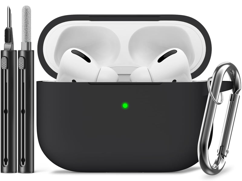 Ochranné puzdro Inesore kompatibilné s AirPods Pro 1. a 2. generácie – čierne