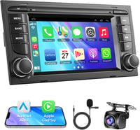 Inexaccessories Android 13 Autórádió Audi A4 S4 RS4 2002-2008 CarPlay GPS WiFi 1