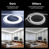 iNextStation 5m LED szalag 12V hideg fehér 6000K vízálló IP65 2
