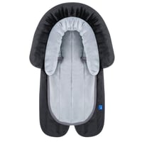 INFANZIA 2 u 1 gnijezdo za bebe, umetak za kolica i autosjedalicu - 51x30 cm - crno 1