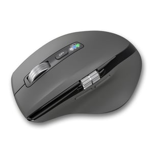 INFINMIND bežični Bluetooth miš s bočnim kotačićem, tihi ergonomski računalni miš za više uređaja za Mac, prijenosno računalo, iPad, tablet