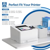 Toner compatibil INFITONER TN2510XL pentru Brother TN-2510XL TN2510 - Negru, 2 bucăți 2