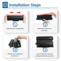 Toner compatibil INFITONER TN2510XL pentru Brother TN-2510XL TN2510 - Negru, 2 bucăți 7