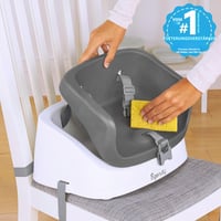 Scaun Înălțător Ingenuity pentru Copii Mici, cu Centură în Trei Puncte, Ușor de Curățat, Ideal pentru Călătorii, de la 16 Luni 2