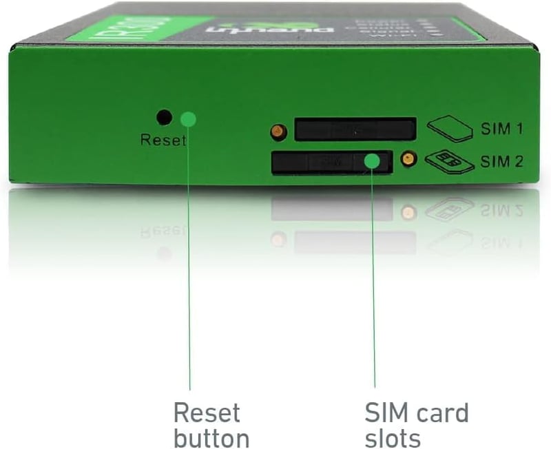 InHand IR302 Ipari 4G Router Dual SIM LTE Wi-Fi IoT VPN Felhő Kezelés