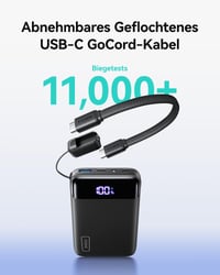Power bank INIU 20 000 mAh, 22,5 W rýchle nabíjanie, vstup a výstup USB-C, kompaktná externá batéria pre telefón, tablet, na cesty 8