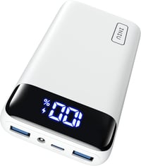 INIU 20000 mAh powerbank USB-C PD3.0 QC4.0 3A 1