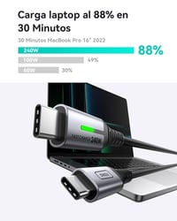 Nabíjací kábel INIU 240W USB-C PD3.0 – 2 m, balenie 2 ks 4