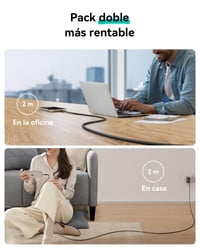 Nabíjací kábel INIU 240W USB-C PD3.0 – 2 m, balenie 2 ks 7