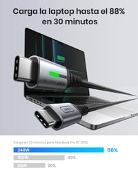 Nabíjací kábel INIU 240W USB-C PD3.0 – 2 m, balenie 2 ks 9
