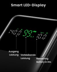 INIU 25000 mAh Laptop PowerBank 140W USB-C MacBook iPad iPhone töltő 6