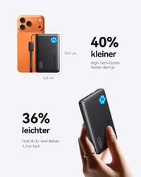 Power bank INIU 45W s rýchlym nabíjaním, 10000mAh kompaktná externá batéria, nabíjačka na mobilný telefón 2