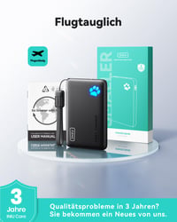 Power bank INIU 45W s rýchlym nabíjaním, 10000mAh kompaktná externá batéria, nabíjačka na mobilný telefón 7