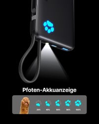 Baterie externă INIU 45W 10000 mAh cu cablu USB-C încorporat, încărcător portabil de dimensiuni mini pentru iPhone 17, 16, 15, 14 6