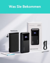 Prijenosna baterija INIU BI-B63 25000 mAh, 100W USB-C - crna 7
