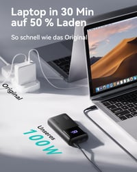 Prijenosna baterija INIU BI-B63 25000 mAh, 100W USB-C - crna 3