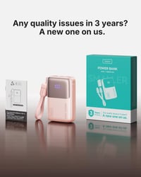 Mini power banka INIU 10000 mAh 45 W USB-C rýchlonabíjanie, staroružová 8