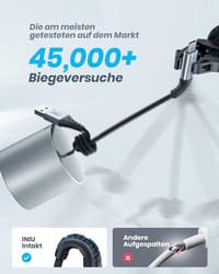 INIU USB-C kábel, 5 ks (0,5 / 1 / 1 / 2 / 2 m) USB-A na C rýchlonabíjací dátový kábel 3.1A QC 3.0 pre iPhone 15, Samsung S23, Xiaomi a Google Pixel 9
