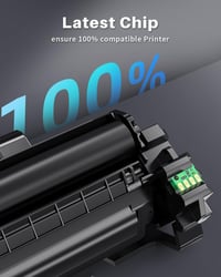 INK4U 142A fekete toner patron HP LaserJet M140w M110w M139w nyomtatóhoz - 142A Toner Black 5