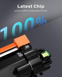 Pachet de 2 tonere INK4U TN2510 - Cartuș de toner compatibil pentru Brother TN-2510 / TN-2510XL 4