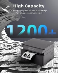 Pachet de 2 tonere INK4U TN2510 - Cartuș de toner compatibil pentru Brother TN-2510 / TN-2510XL 3