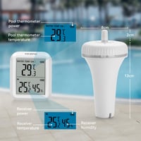 Inkbird IBS-P01R Vezeték nélküli medence hőmérő szett 2 úszó szenzorral 5
