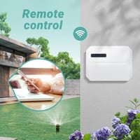 Inkbird IIC-600-WIFI Öntözésvezérlő, 6 Zónás WiFi Locsoló Időzítő, Okos Öntözőrendszer Vezérlő Alkalmazással, LCD Kijelző 5