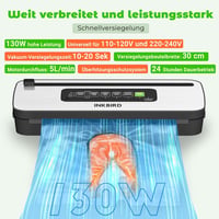 Inkbird INK-VS05 Vákuumozó Gép 7 Módú Nedves Száraz Élelmiszer Lezáráshoz 130W 3