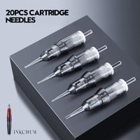 INKCHUM Tetoválógép Szett Kezdőknek Tűkkel Pedállal Piros-Fekete 3